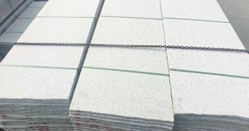 宜昌芝麻白毛板，石材毛板