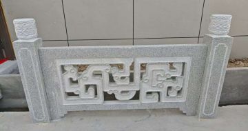 宜昌芝麻白河道栏杆 桥栏杆