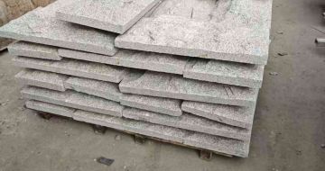 宜昌芝麻白蘑菇石，自然面