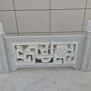 宜昌芝麻白河道栏杆 桥栏杆