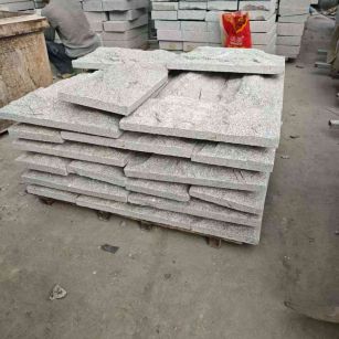 宜昌芝麻白蘑菇石，自然面