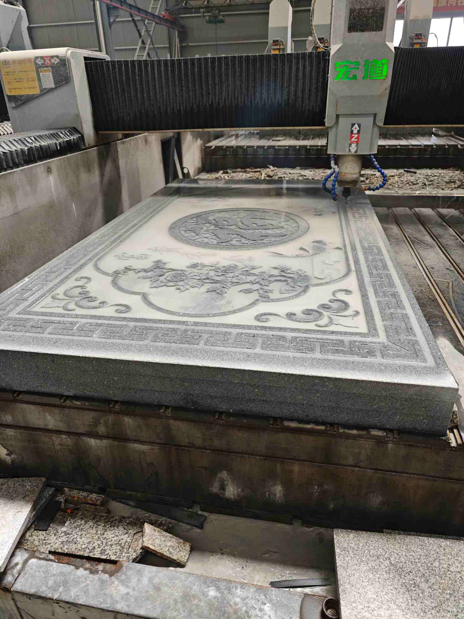 宜昌芝麻灰雕刻版异形雕刻异形定制